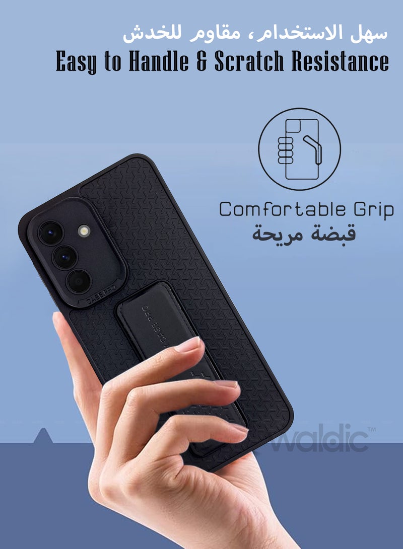 Waldic Samsung Galaxy A56 5G Premium Case | Premium Silicone  Case Cover Designed for Samsung Galaxy A56 5G | Samsung Galaxy A56 5G Case Camera and Drop Protection Thin Protective Back Cover Case for Samsung Galaxy A56 5G - Black - Image 4